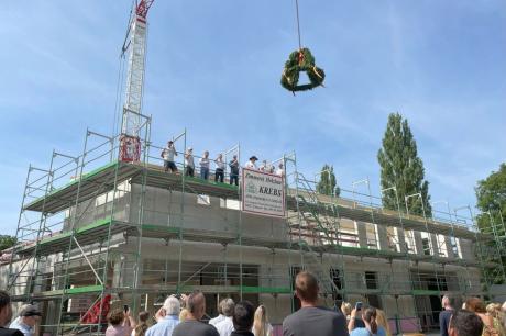 Richtfest an der KiTa Merowingerstraße