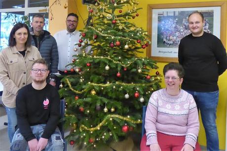 Weihnachtsbaum für die Werkstatt Weilersbach